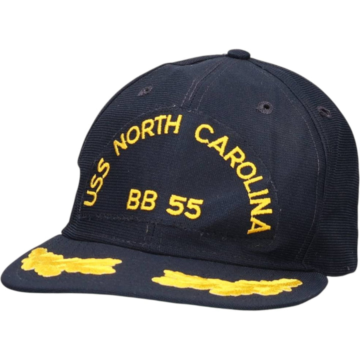 70s-80'S New Era Baseball Cap, 6-Panel Cap, Made in USA, One Size Fits All, Vintage unclear black type Vintage Second Hand