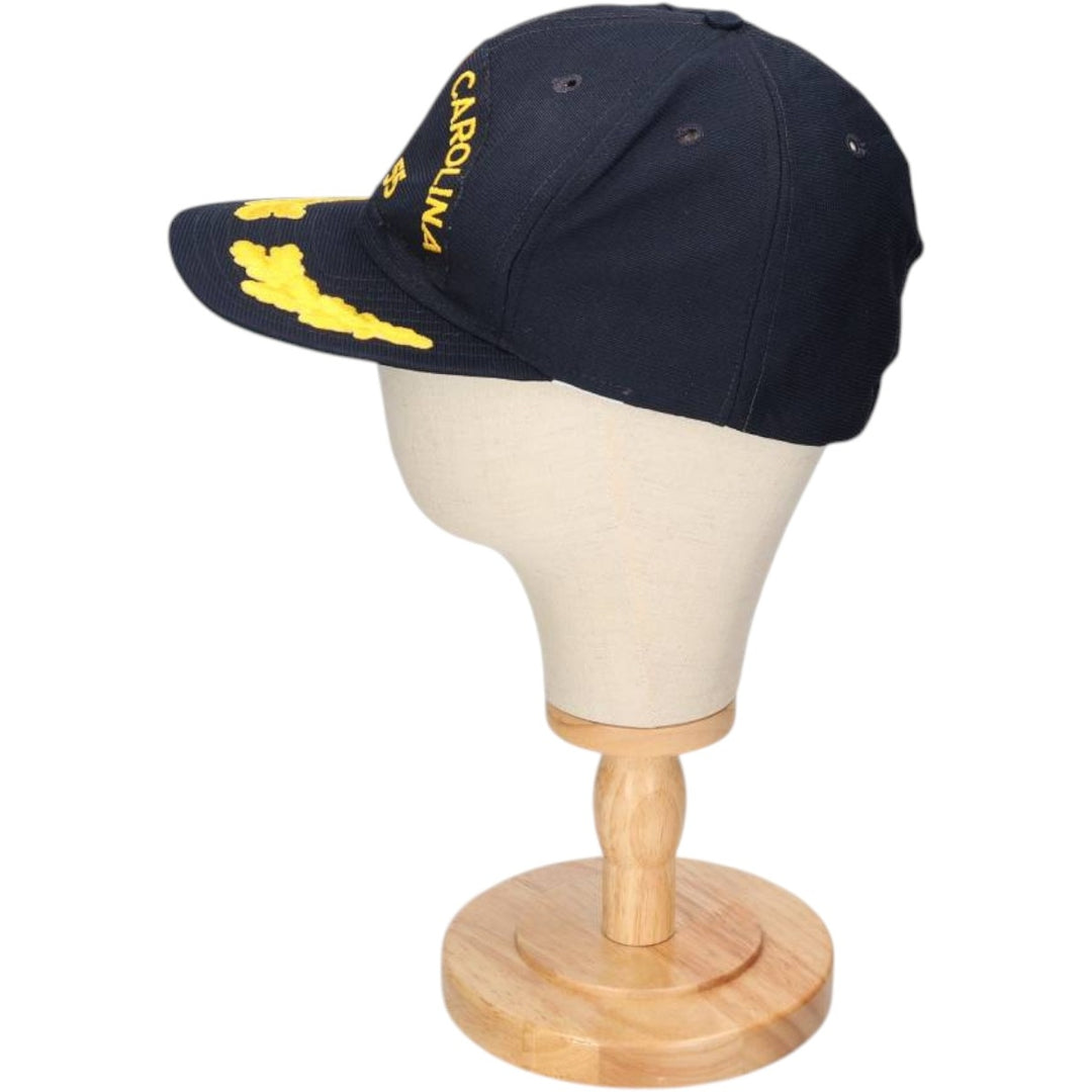 70s-80'S New Era Baseball Cap, 6-Panel Cap, Made in USA, One Size Fits All, Vintage unclear black type Vintage Second Hand