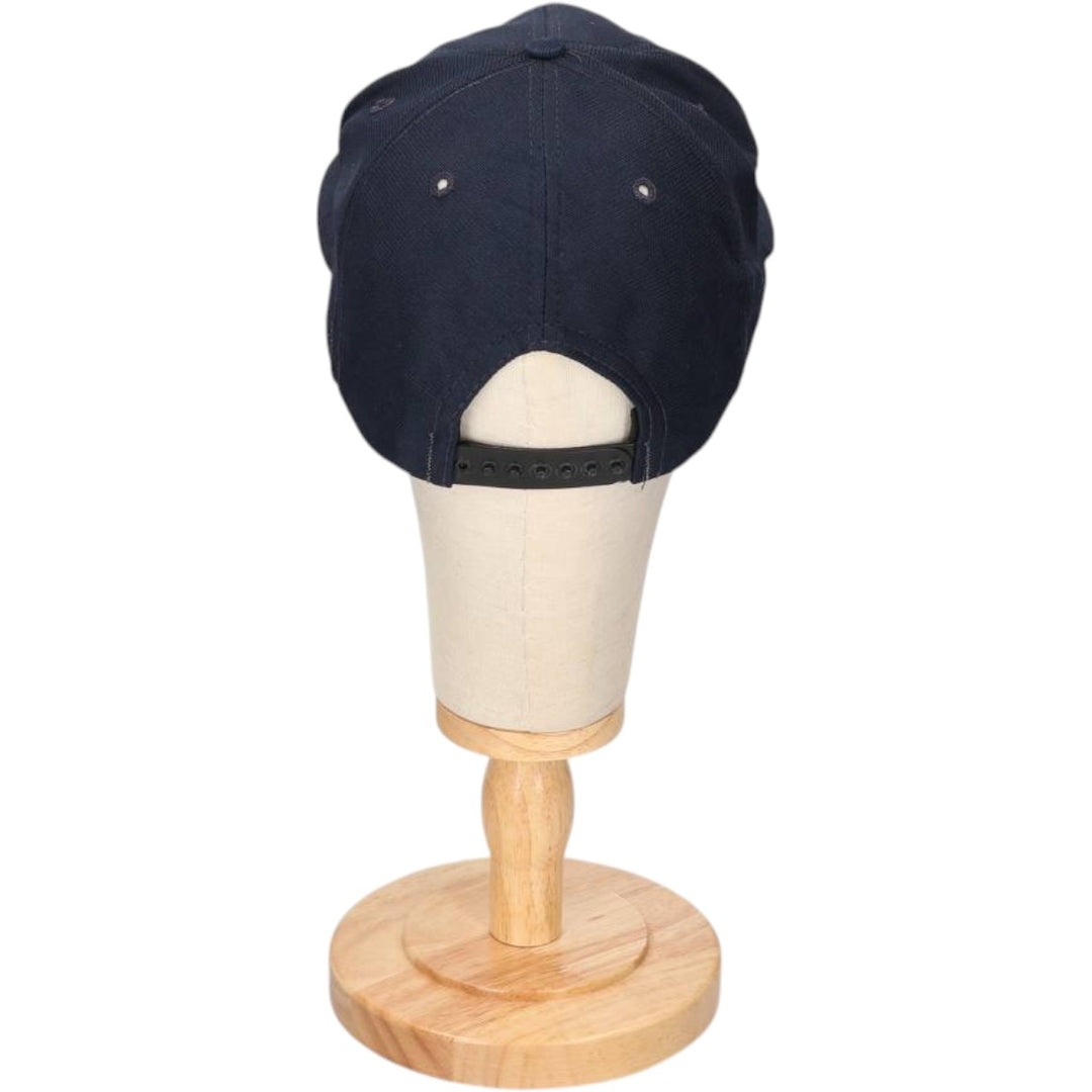 70s-80'S New Era Baseball Cap, 6-Panel Cap, Made in USA, One Size Fits All, Vintage unclear black type Vintage Second Hand