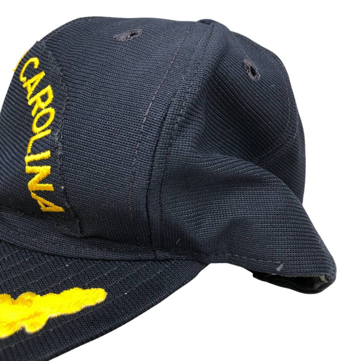 70s-80'S New Era Baseball Cap, 6-Panel Cap, Made in USA, One Size Fits All, Vintage unclear black type Vintage Second Hand