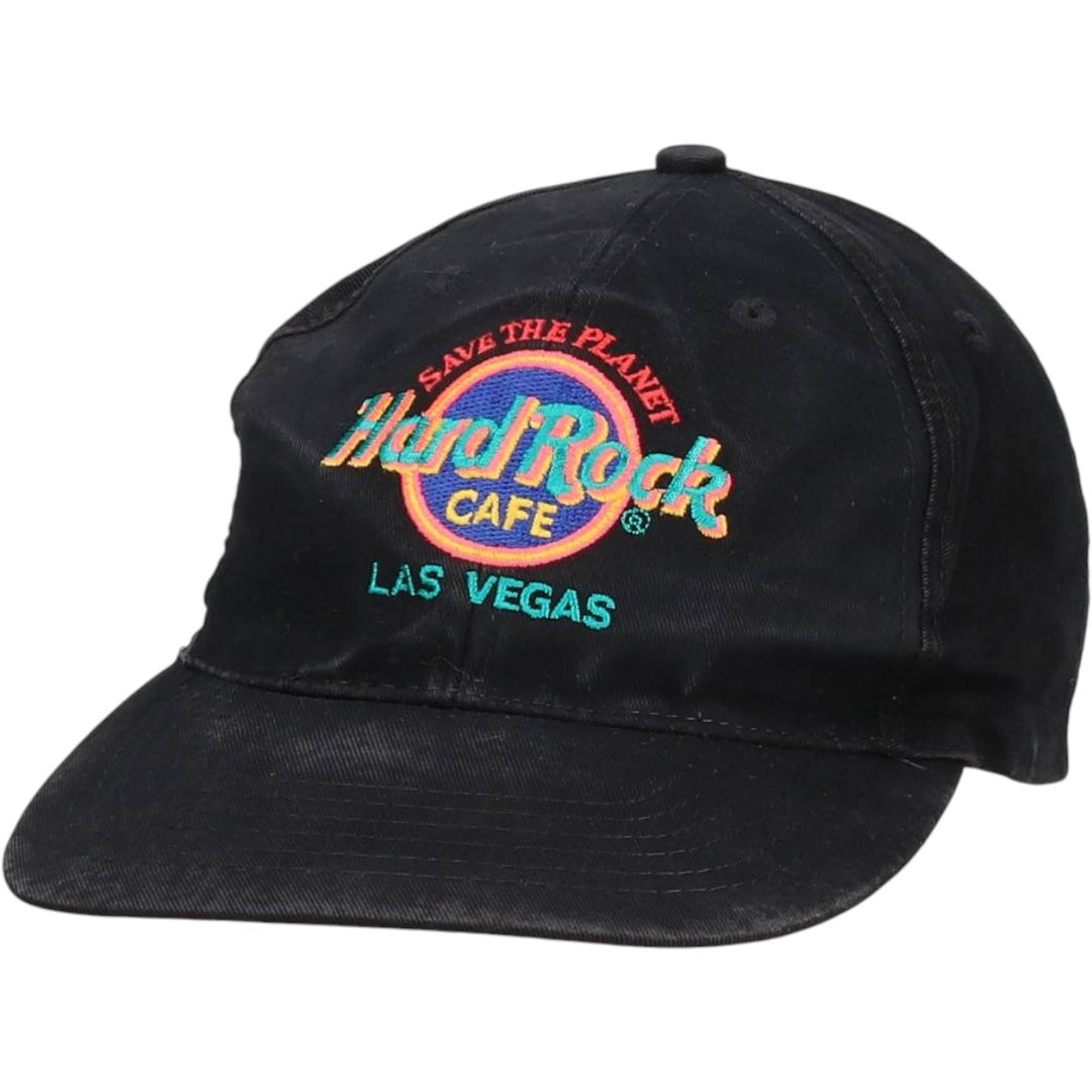 HARD ROCK CAFE Advertising 6-Panel Cap (One Size Fits All) cotton black type Vintage Second Hand