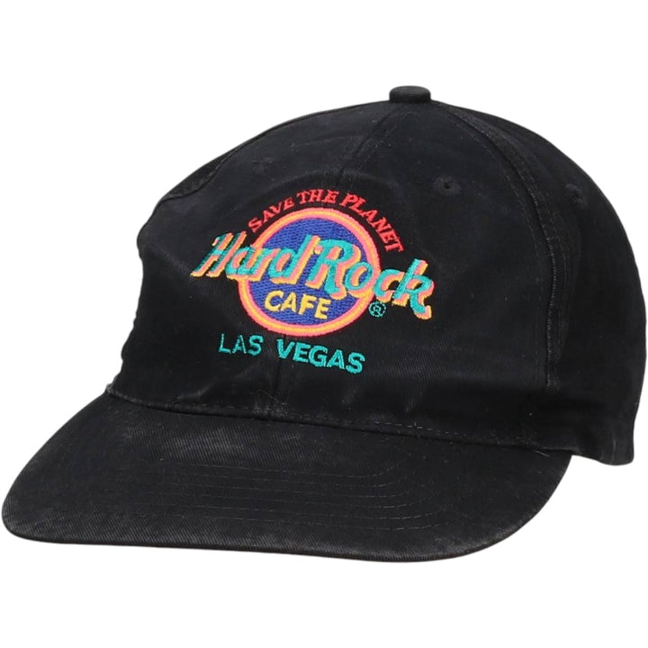 HARD ROCK CAFE Advertising 6-Panel Cap (One Size Fits All) cotton black type Vintage Second Hand