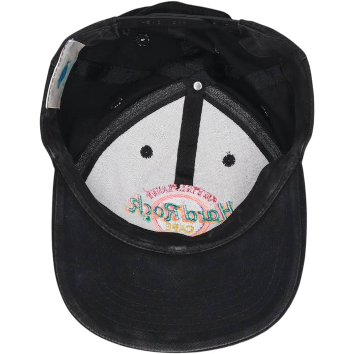 HARD ROCK CAFE Advertising 6-Panel Cap (One Size Fits All) cotton black type Vintage Second Hand