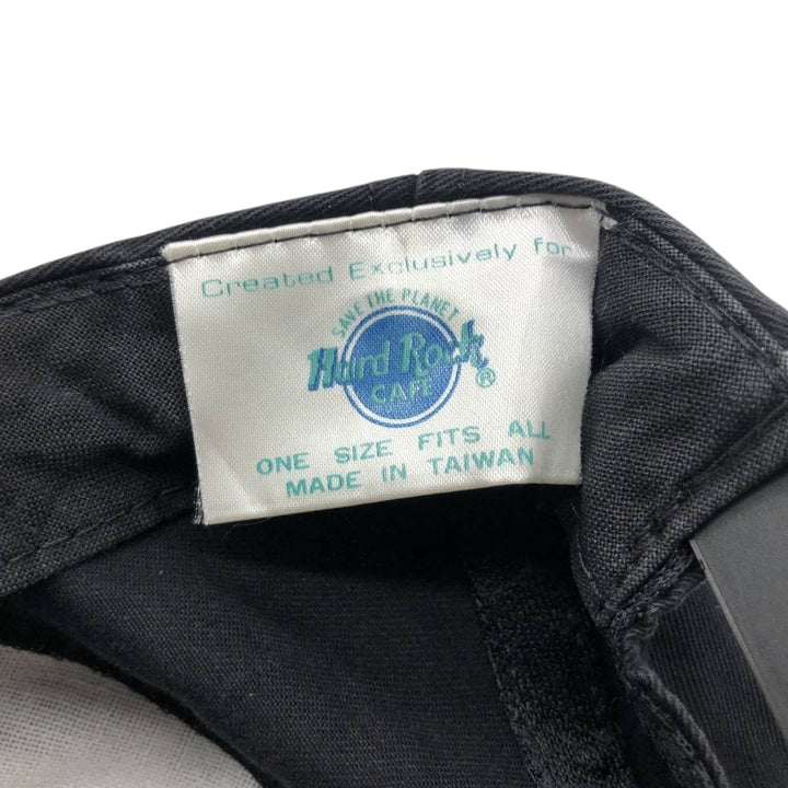 HARD ROCK CAFE Advertising 6-Panel Cap (One Size Fits All) cotton black type Vintage Second Hand