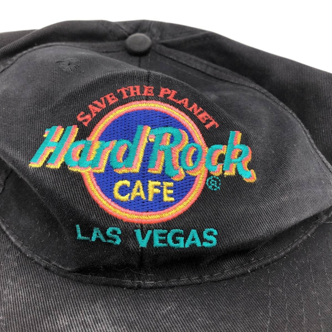 HARD ROCK CAFE Advertising 6-Panel Cap (One Size Fits All) cotton black type Vintage Second Hand
