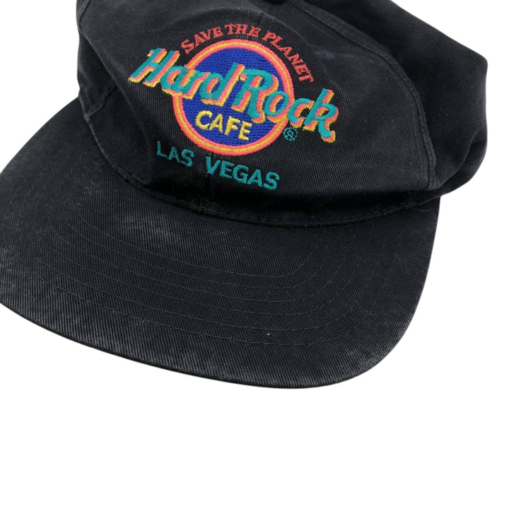 HARD ROCK CAFE Advertising 6-Panel Cap (One Size Fits All) cotton black type Vintage Second Hand