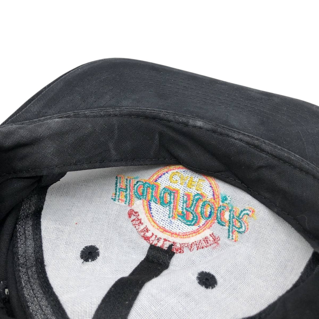 HARD ROCK CAFE Advertising 6-Panel Cap (One Size Fits All) cotton black type Vintage Second Hand