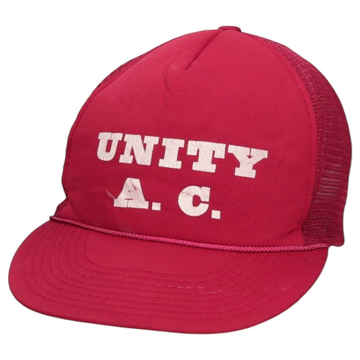 Trucker cap, mesh cap, free size unclear red type Vintage Second Hand