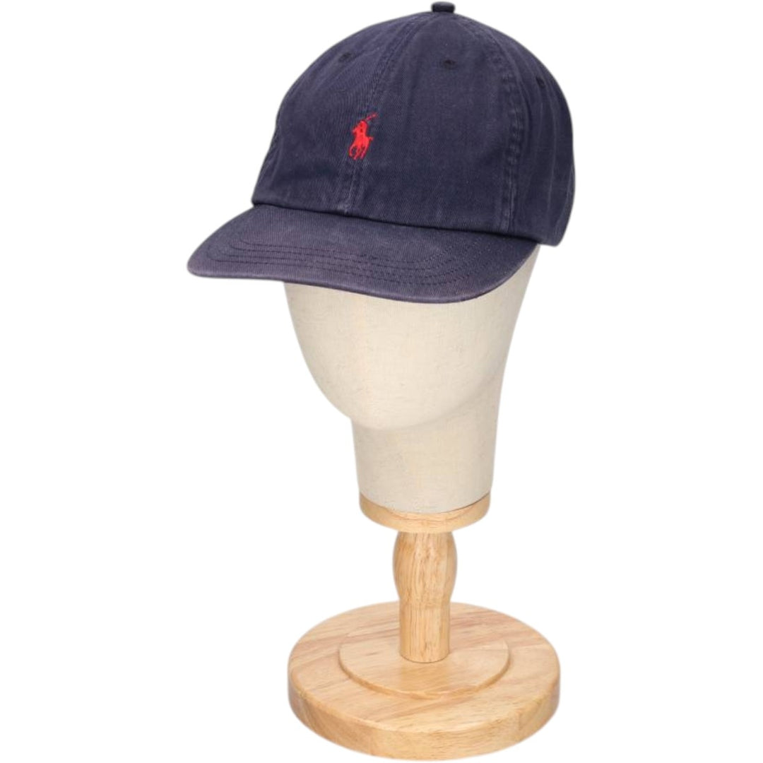 Ralph Lauren POLO by Ralph Lauren Baseball Cap, 6-Panel Cap, One Size Fits Most cotton navy blue type Vintage Second Hand
