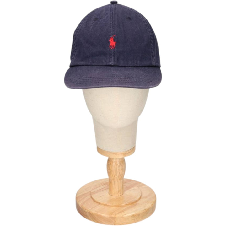 Ralph Lauren POLO by Ralph Lauren Baseball Cap, 6-Panel Cap, One Size Fits Most cotton navy blue type Vintage Second Hand