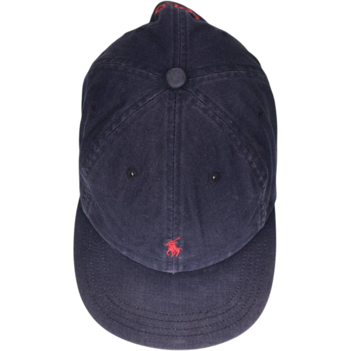Ralph Lauren POLO by Ralph Lauren Baseball Cap, 6-Panel Cap, One Size Fits Most cotton navy blue type Vintage Second Hand