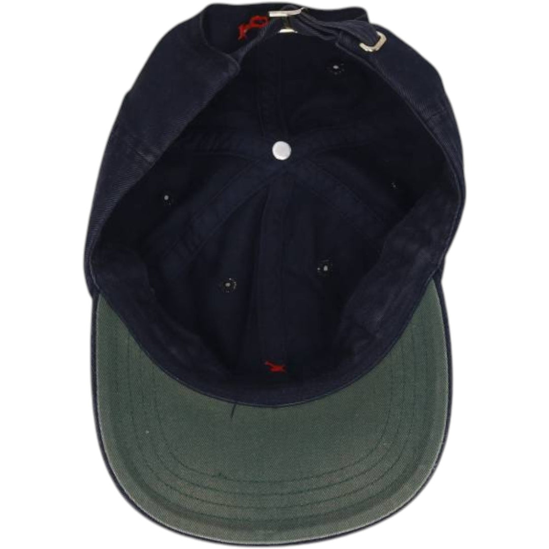 Ralph Lauren POLO by Ralph Lauren Baseball Cap, 6-Panel Cap, One Size Fits Most cotton navy blue type Vintage Second Hand