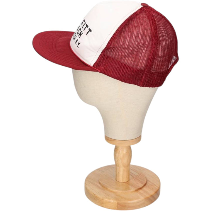 Seagull Tracker Cap Mesh Cap One Size Fits All polyester burgundy type Vintage Second Hand