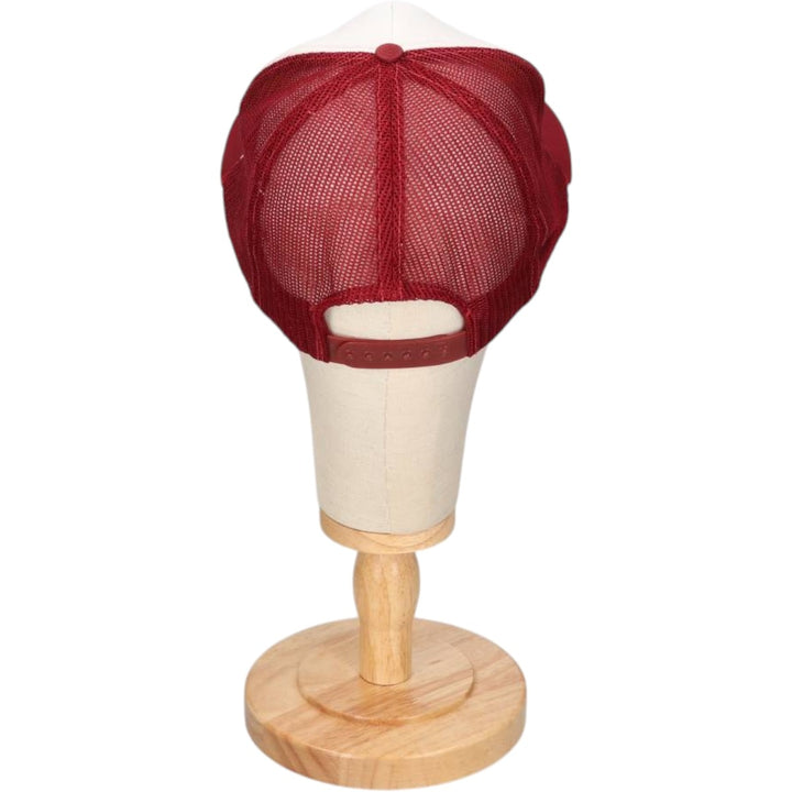 Seagull Tracker Cap Mesh Cap One Size Fits All polyester burgundy type Vintage Second Hand