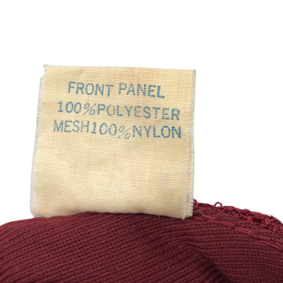 Seagull Tracker Cap Mesh Cap One Size Fits All polyester burgundy type Vintage Second Hand
