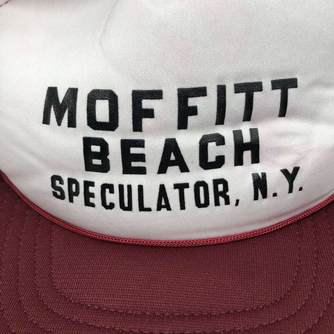 Seagull Tracker Cap Mesh Cap One Size Fits All polyester burgundy type Vintage Second Hand
