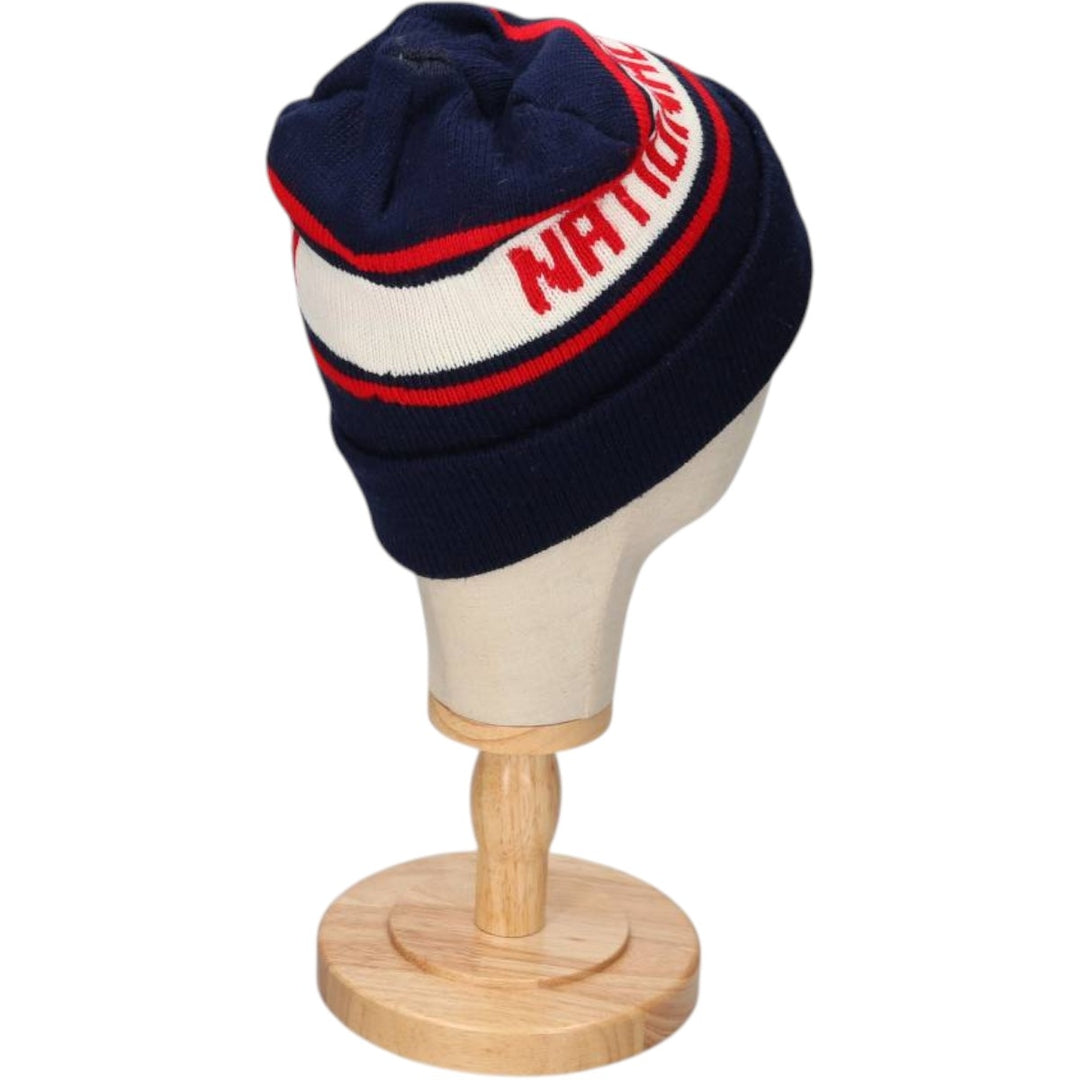 Knitted hat/beanie (free size) unclear navy blue type Vintage Second Hand