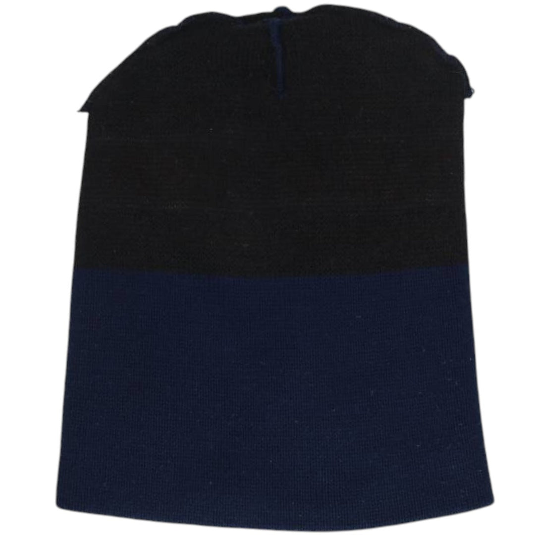 Knitted hat/beanie (free size) unclear navy blue type Vintage Second Hand