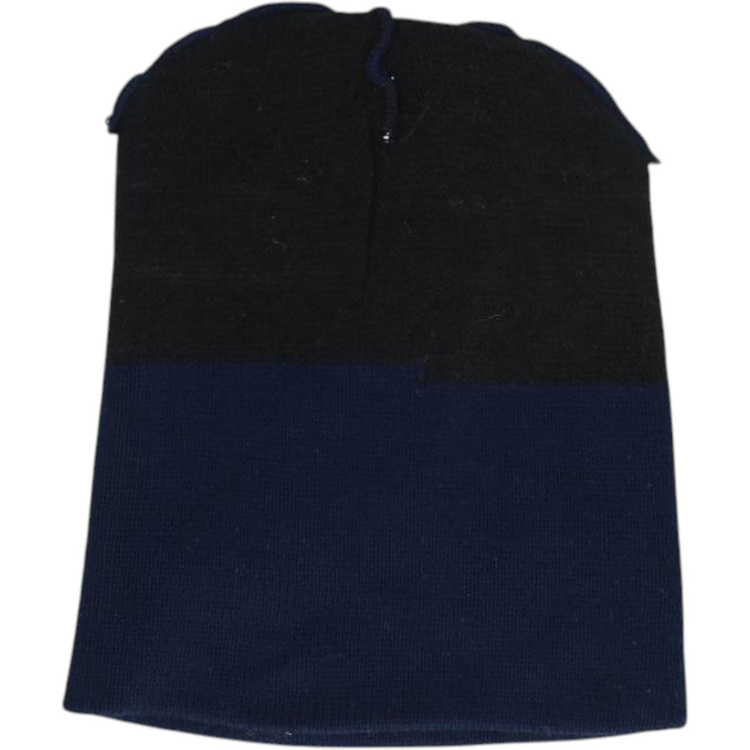 Knitted hat/beanie (free size) unclear navy blue type Vintage Second Hand