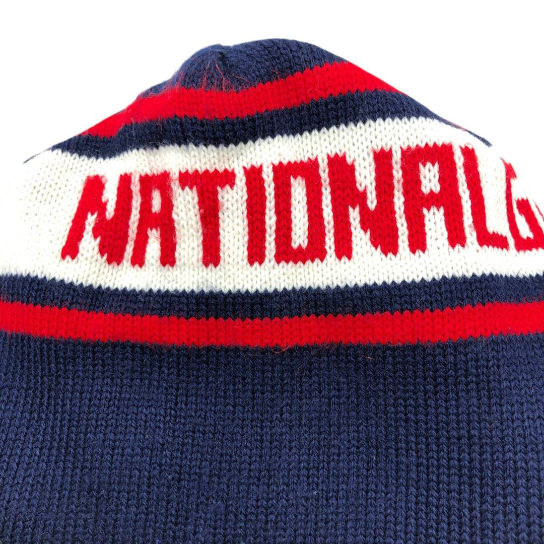 Knitted hat/beanie (free size) unclear navy blue type Vintage Second Hand