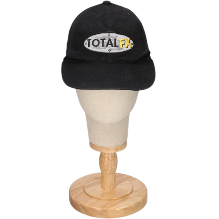 AJM TOTAL FX Advertising 6-Panel Cap, One Size Fits All cotton black type Vintage Second Hand
