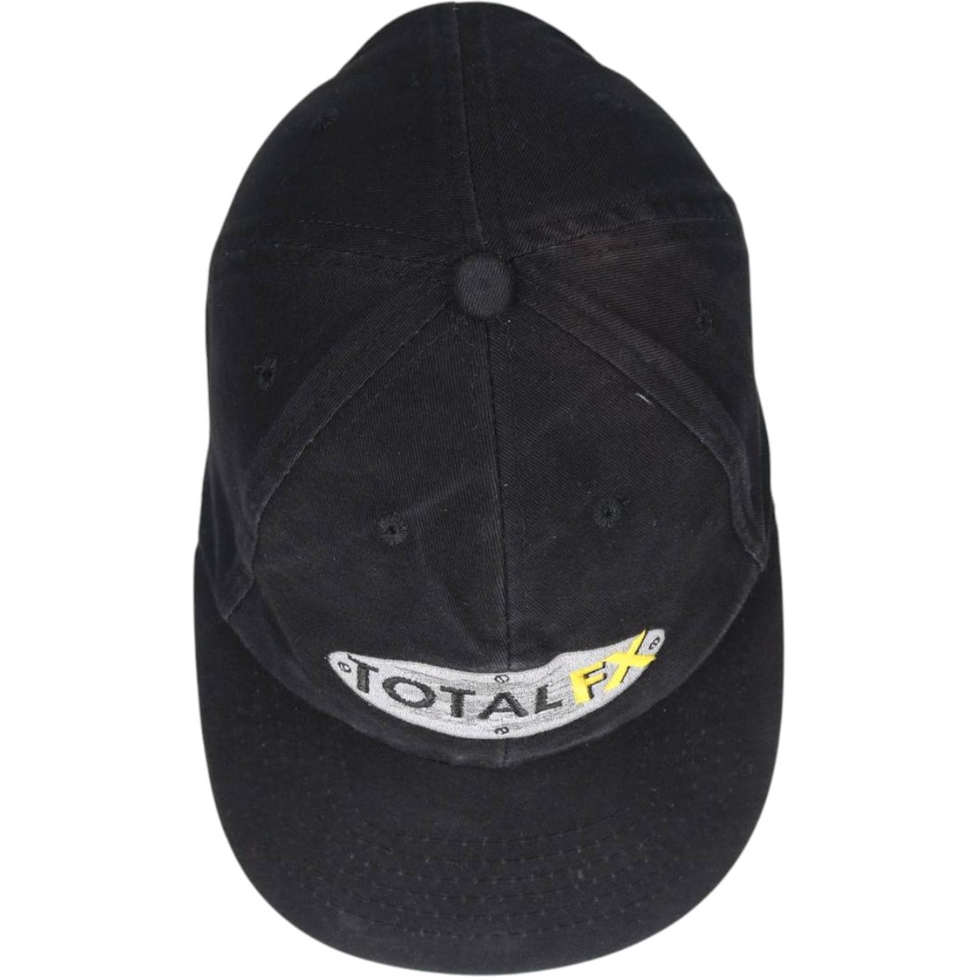 AJM TOTAL FX Advertising 6-Panel Cap, One Size Fits All cotton black type Vintage Second Hand