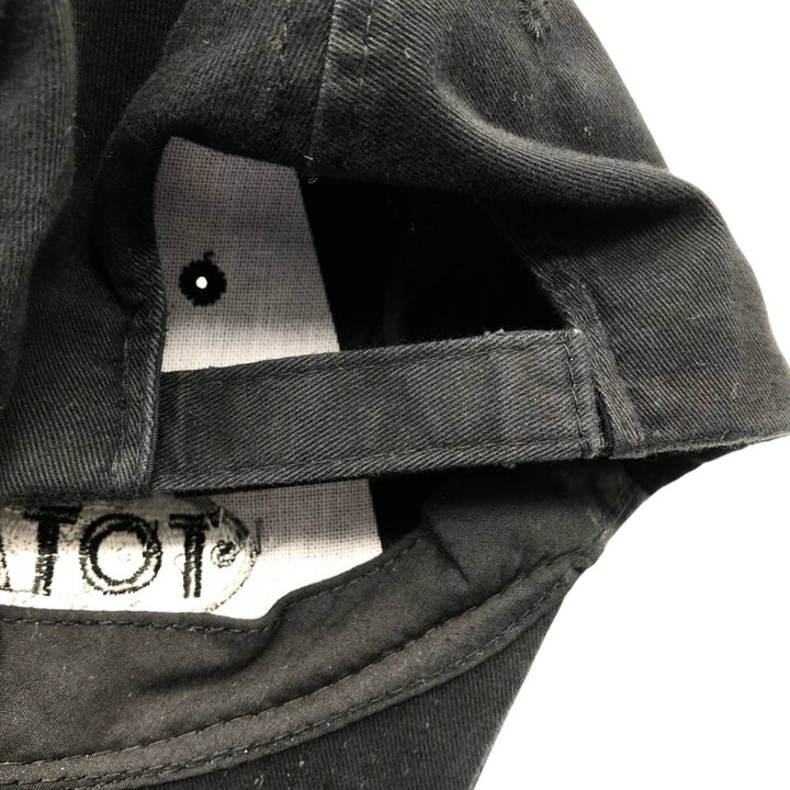 AJM TOTAL FX Advertising 6-Panel Cap, One Size Fits All cotton black type Vintage Second Hand