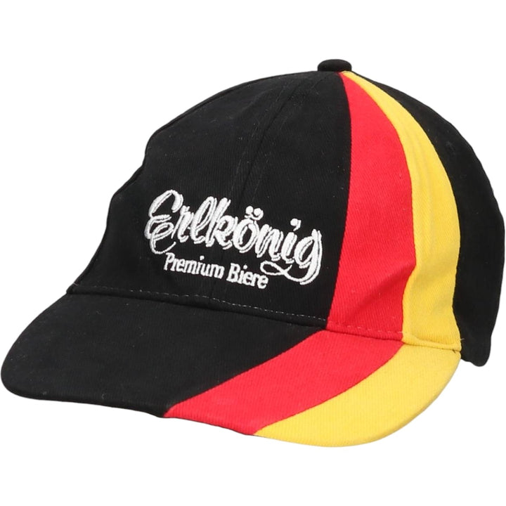 WORLD OF TEXTILES Erlkonig Premium Biere Advertising 6-Panel Cap, One Size Fits All cotton black type Vintage Second Hand