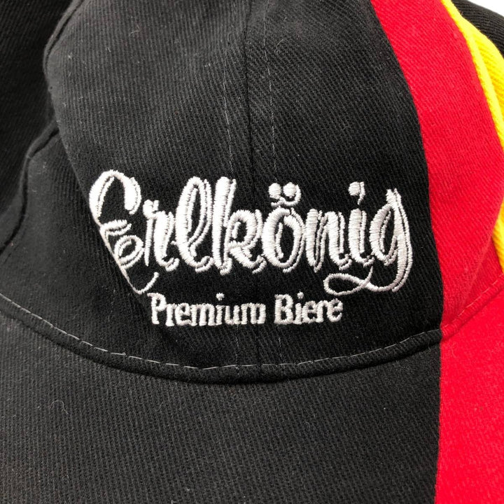 WORLD OF TEXTILES Erlkonig Premium Biere Advertising 6-Panel Cap, One Size Fits All cotton black type Vintage Second Hand