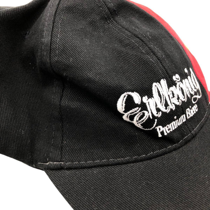 WORLD OF TEXTILES Erlkonig Premium Biere Advertising 6-Panel Cap, One Size Fits All cotton black type Vintage Second Hand