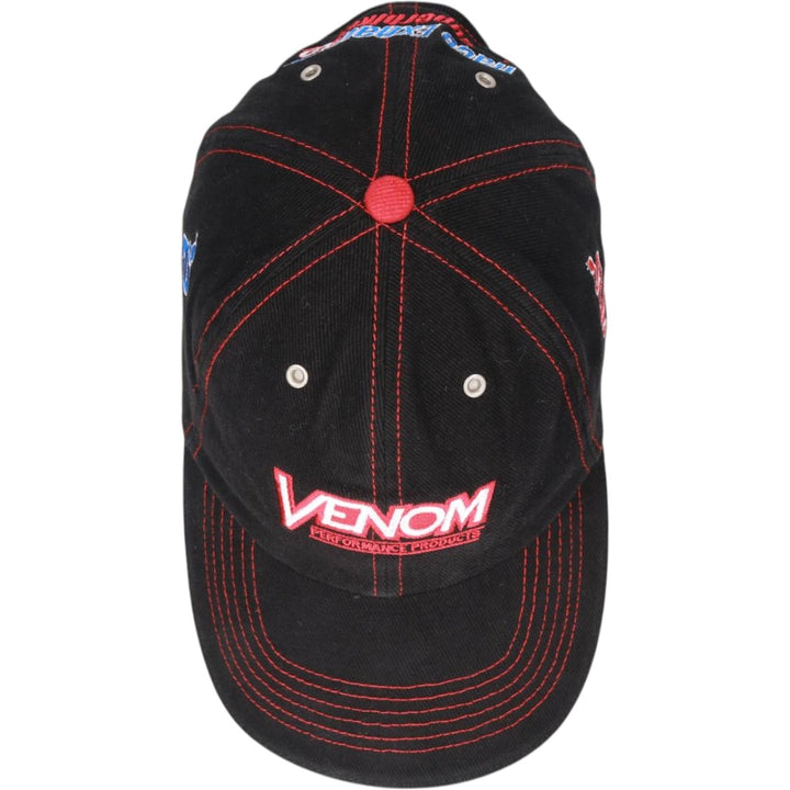 VENOM PERFORMANCE PRODUCTS brand 6-panel cap, one size fits all. cotton black type Vintage Second Hand