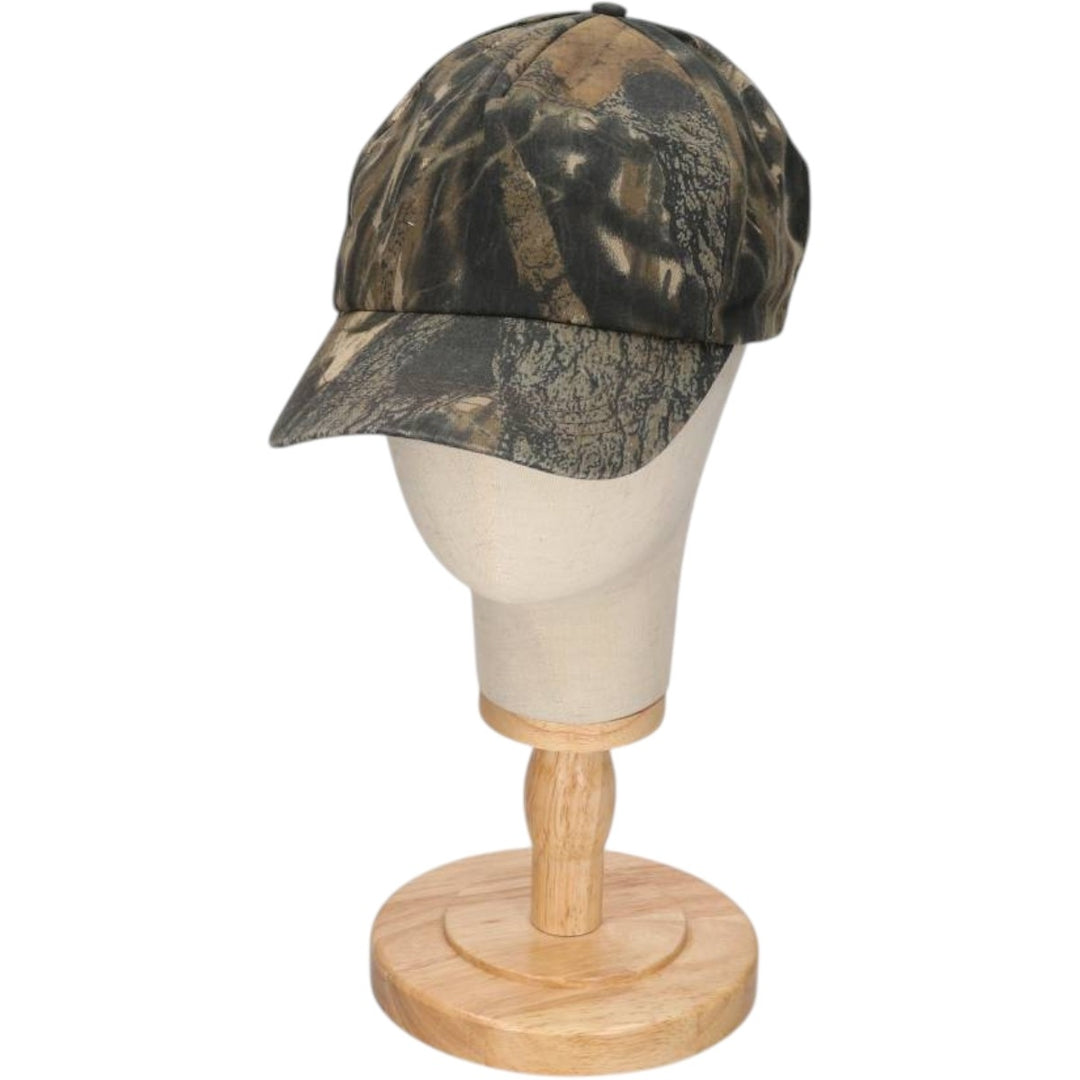 Camouflage Pattern RealTree Camo Embroidered 6-Panel Cap (Ambi) - One Size Fits All - Snapback unclear Khaki type sage green Vintage Second Hand