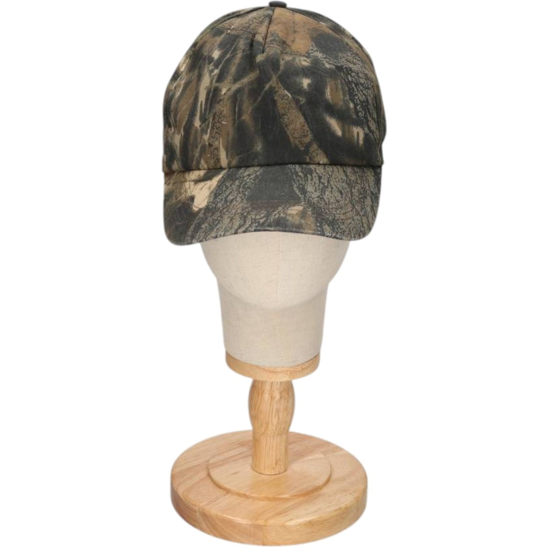 Camouflage Pattern RealTree Camo Embroidered 6-Panel Cap (Ambi) - One Size Fits All - Snapback unclear Khaki type sage green Vintage Second Hand