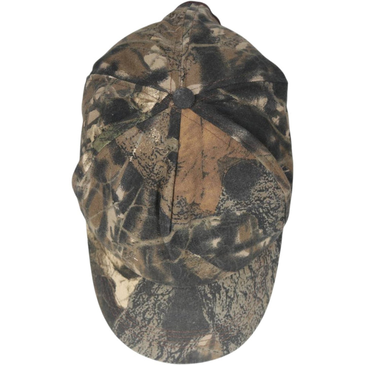 Camouflage Pattern RealTree Camo Embroidered 6-Panel Cap (Ambi) - One Size Fits All - Snapback unclear Khaki type sage green Vintage Second Hand