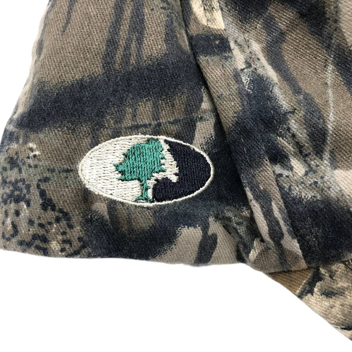 Camouflage Pattern RealTree Camo Embroidered 6-Panel Cap (Ambi) - One Size Fits All - Snapback unclear Khaki type sage green Vintage Second Hand