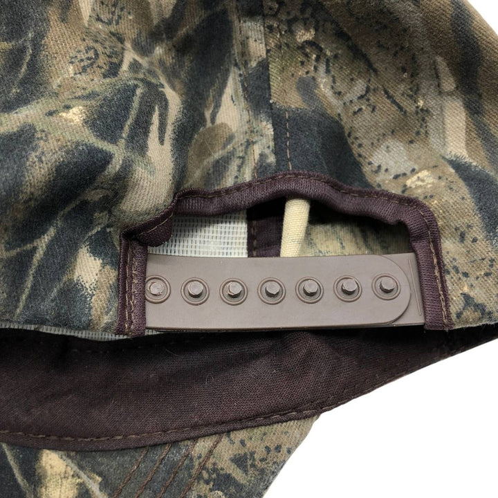 Camouflage Pattern RealTree Camo Embroidered 6-Panel Cap (Ambi) - One Size Fits All - Snapback unclear Khaki type sage green Vintage Second Hand