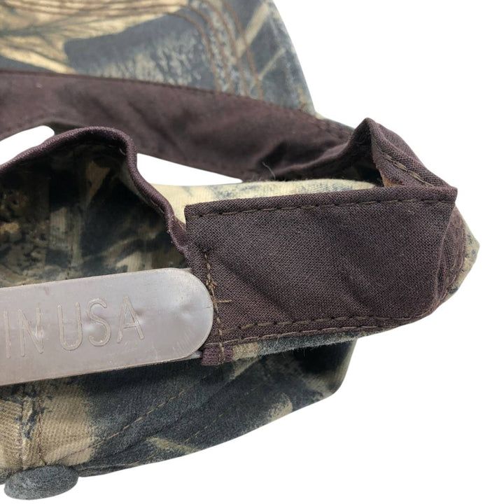 Camouflage Pattern RealTree Camo Embroidered 6-Panel Cap (Ambi) - One Size Fits All - Snapback unclear Khaki type sage green Vintage Second Hand