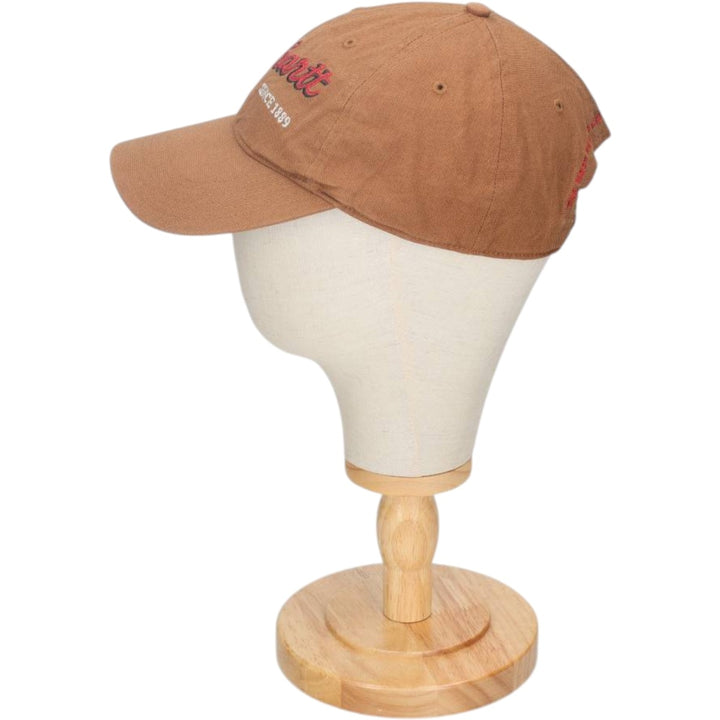 2000'S Carhartt Baseball Cap, 6-Panel Cap, One Size Fits All cotton brown type Vintage Second Hand