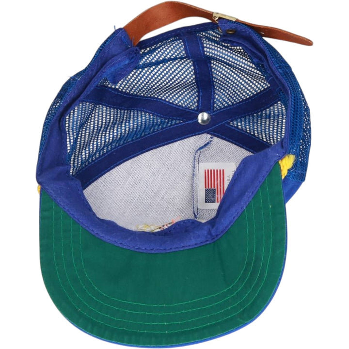 90'S AMATEUR TRAPSHOOTING Trucker Cap Mesh Cap Made in USA One Size Fits All Vintage unclear blue type Vintage Second Hand
