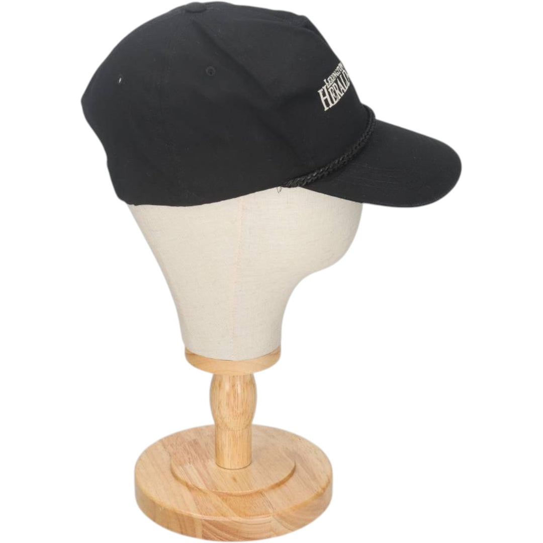 80s-90'S YUPOONG Baseball Cap, One Size Fits All, Vintage cotton black type Vintage Second Hand