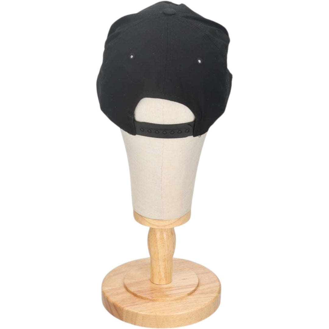 80s-90'S YUPOONG Baseball Cap, One Size Fits All, Vintage cotton black type Vintage Second Hand