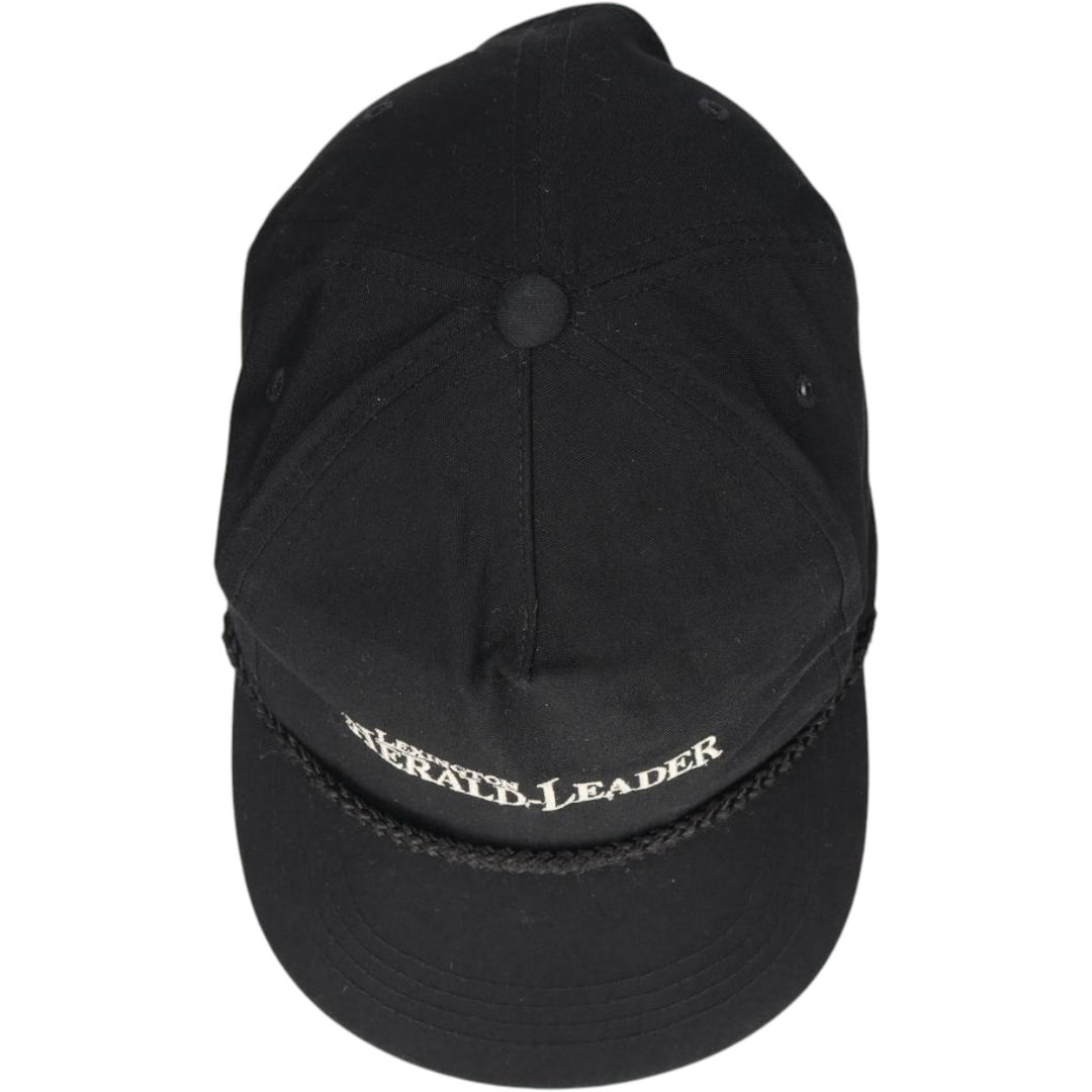 80s-90'S YUPOONG Baseball Cap, One Size Fits All, Vintage cotton black type Vintage Second Hand