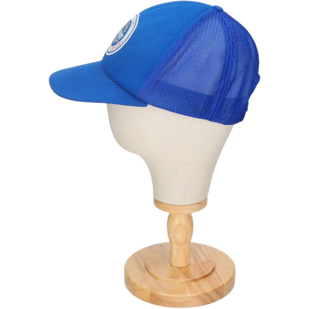 80'S Downers Kroger Advertising Mesh Cap, One Size Fits All, Vintage unclear blue type Vintage Second Hand