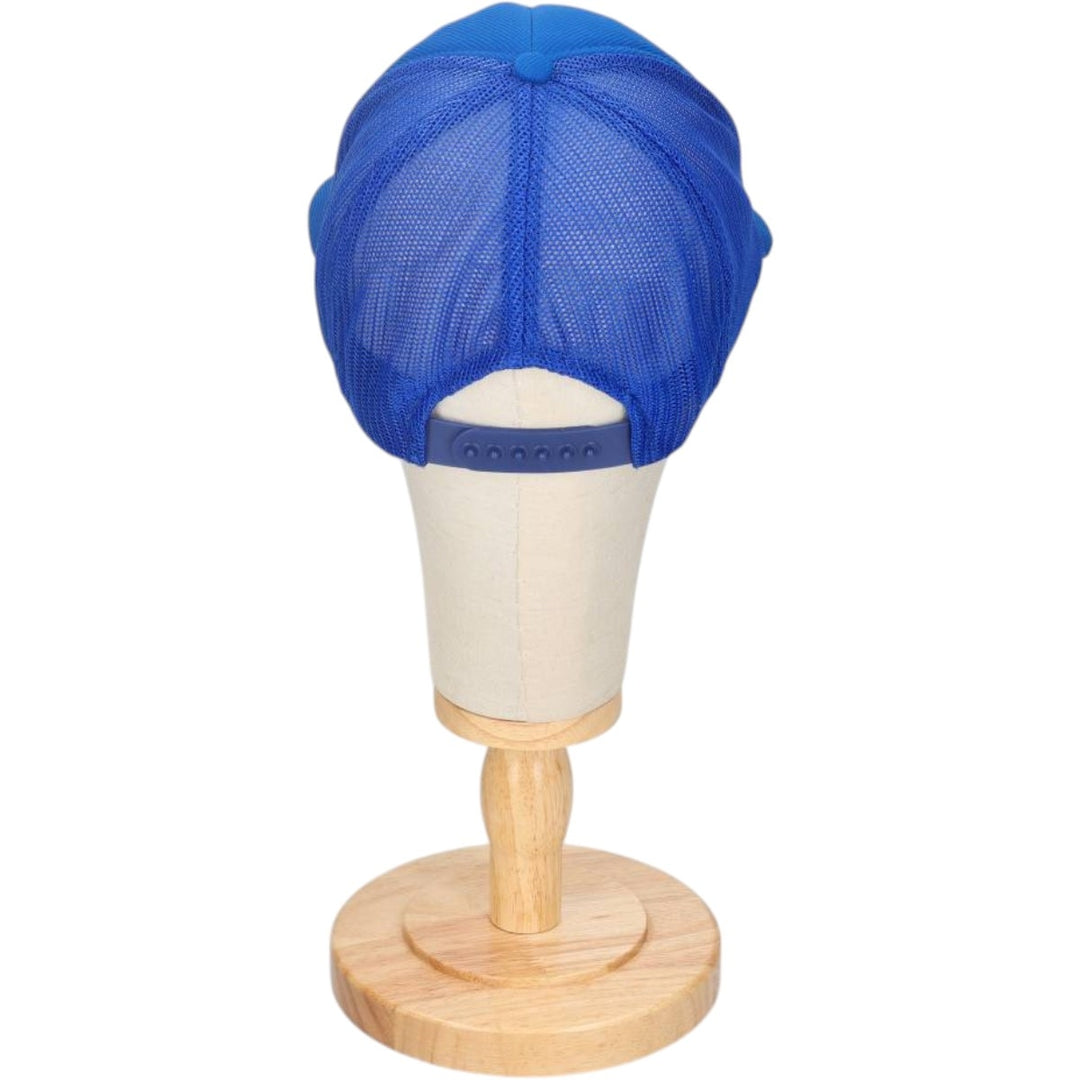 80'S Downers Kroger Advertising Mesh Cap, One Size Fits All, Vintage unclear blue type Vintage Second Hand