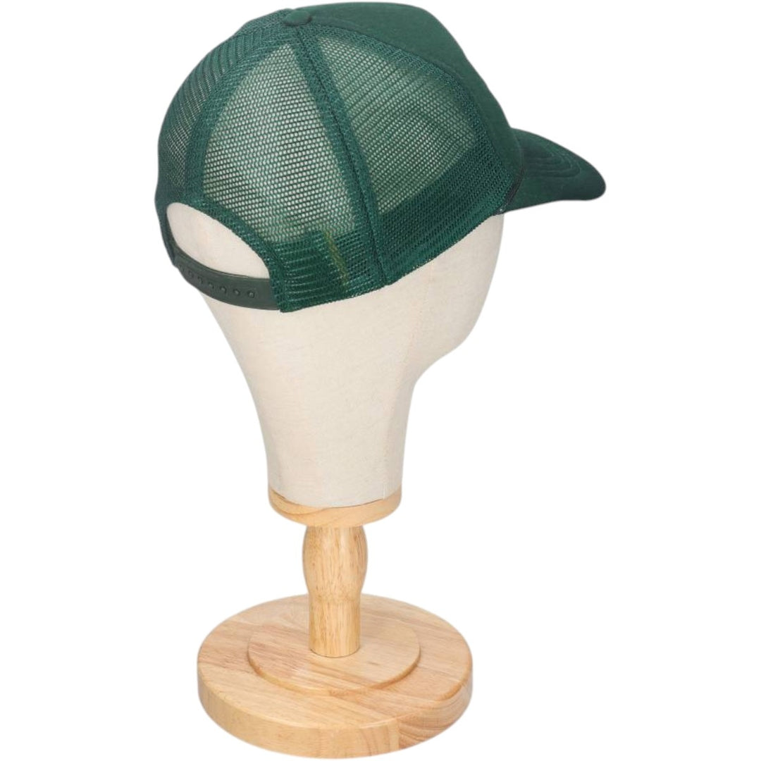 90'S Otto Trucker Cap Mesh Cap, One Size Fits All, Vintage polyester green type Vintage Second Hand