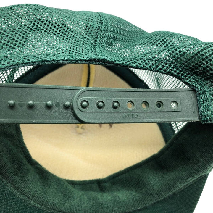 90'S Otto Trucker Cap Mesh Cap, One Size Fits All, Vintage polyester green type Vintage Second Hand