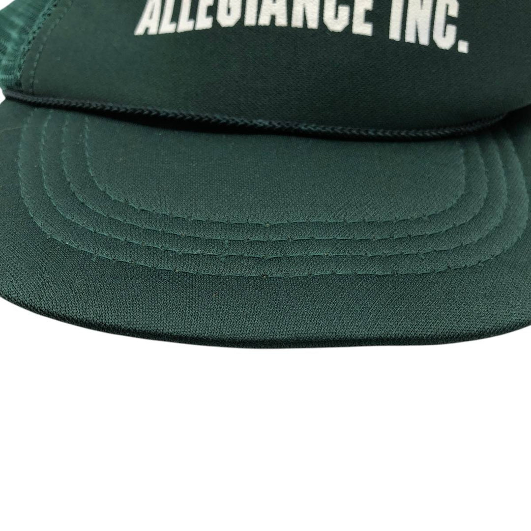 90'S Otto Trucker Cap Mesh Cap, One Size Fits All, Vintage polyester green type Vintage Second Hand