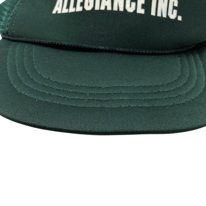 90'S Otto Trucker Cap Mesh Cap, One Size Fits All, Vintage polyester green type Vintage Second Hand