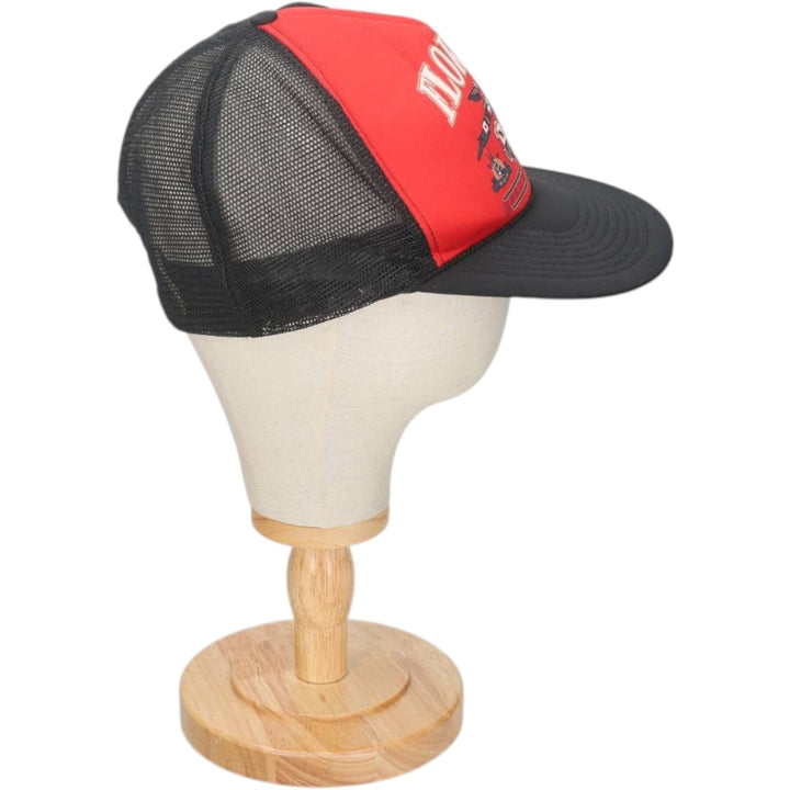 80s-90'S MOHR'S Trucker Cap Mesh Cap, One Size Fits All, Vintage unclear black type Vintage Second Hand
