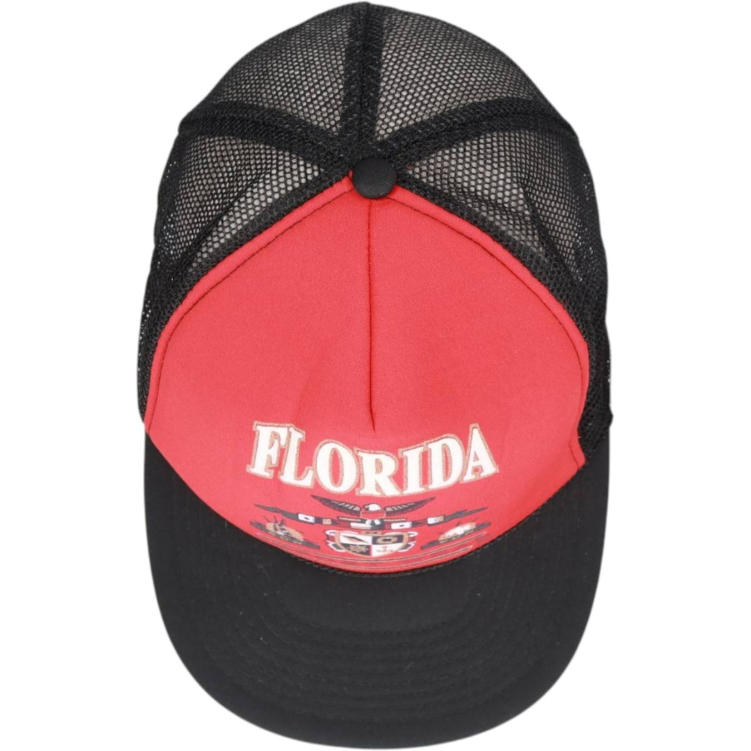 80s-90'S MOHR'S Trucker Cap Mesh Cap, One Size Fits All, Vintage unclear black type Vintage Second Hand